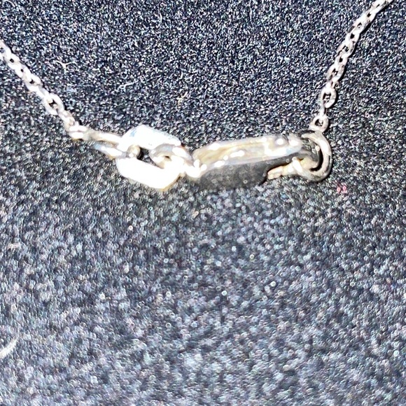 Jane Seymour Sterling Open Heart Pendant with Chain - Picture 4 of 6